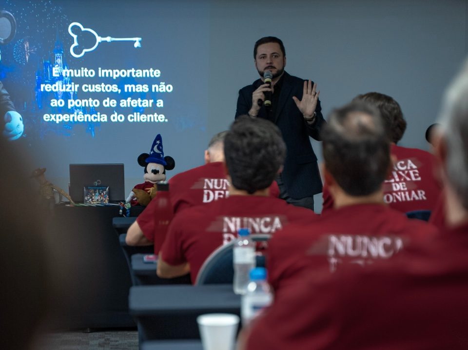 Treinamento da JAP Roteiros Exclusivos em Ribeirão Preto (SP).